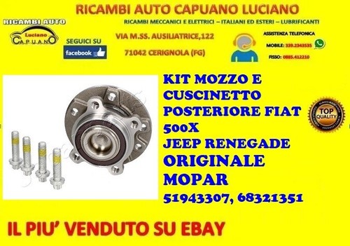 Kit mozzo cuscinetto - kit,