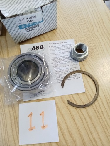Kit cuscinetto ruota - , anteriore