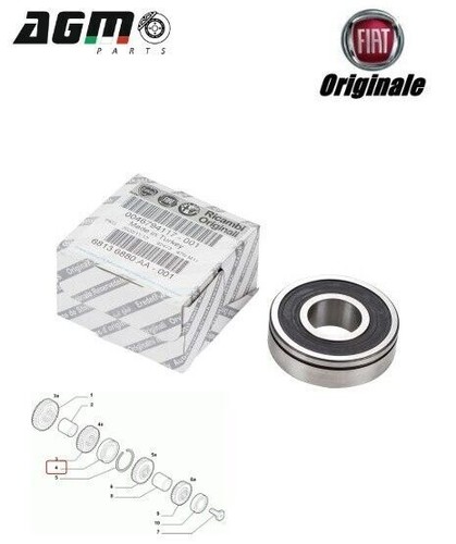 Cuscino ingranaggio 5 - cuscino, 4